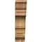 Ekena Millwork Balboa Traditional Rough Sawn Bracket, Western Red Cedar, 4"W x 16"D x 16"H BKT04X16X16BOA01RWR - alternate 3